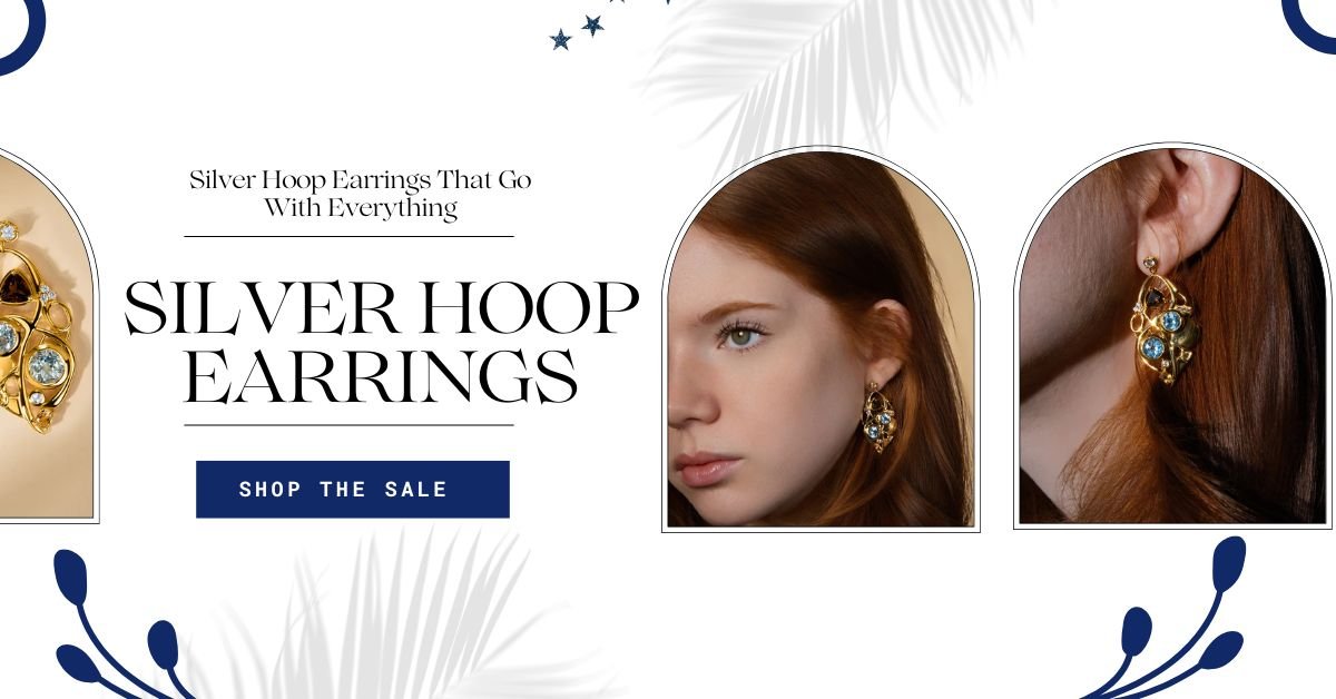 Silver Hoop Earrings