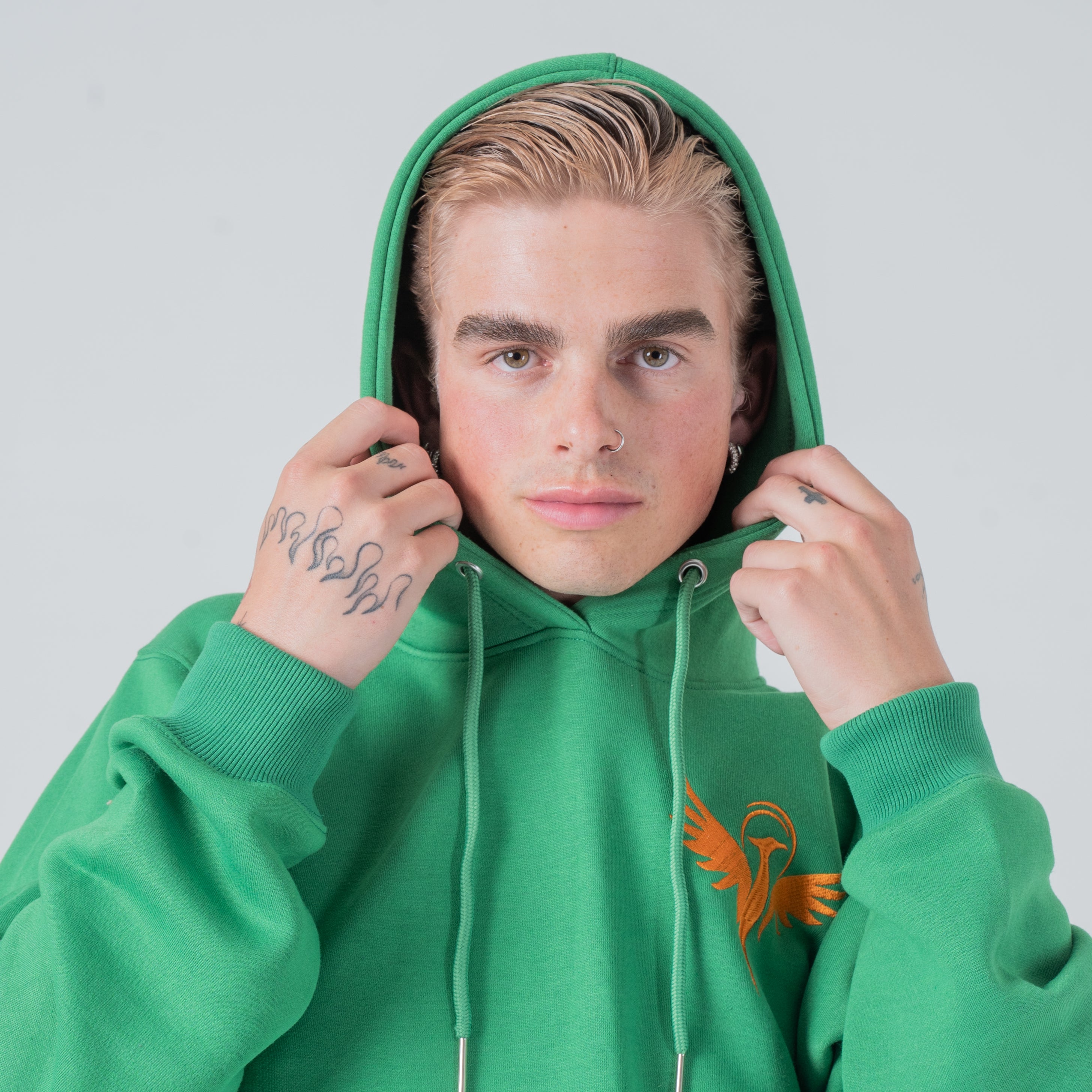 Emerald Whispers Hoodie