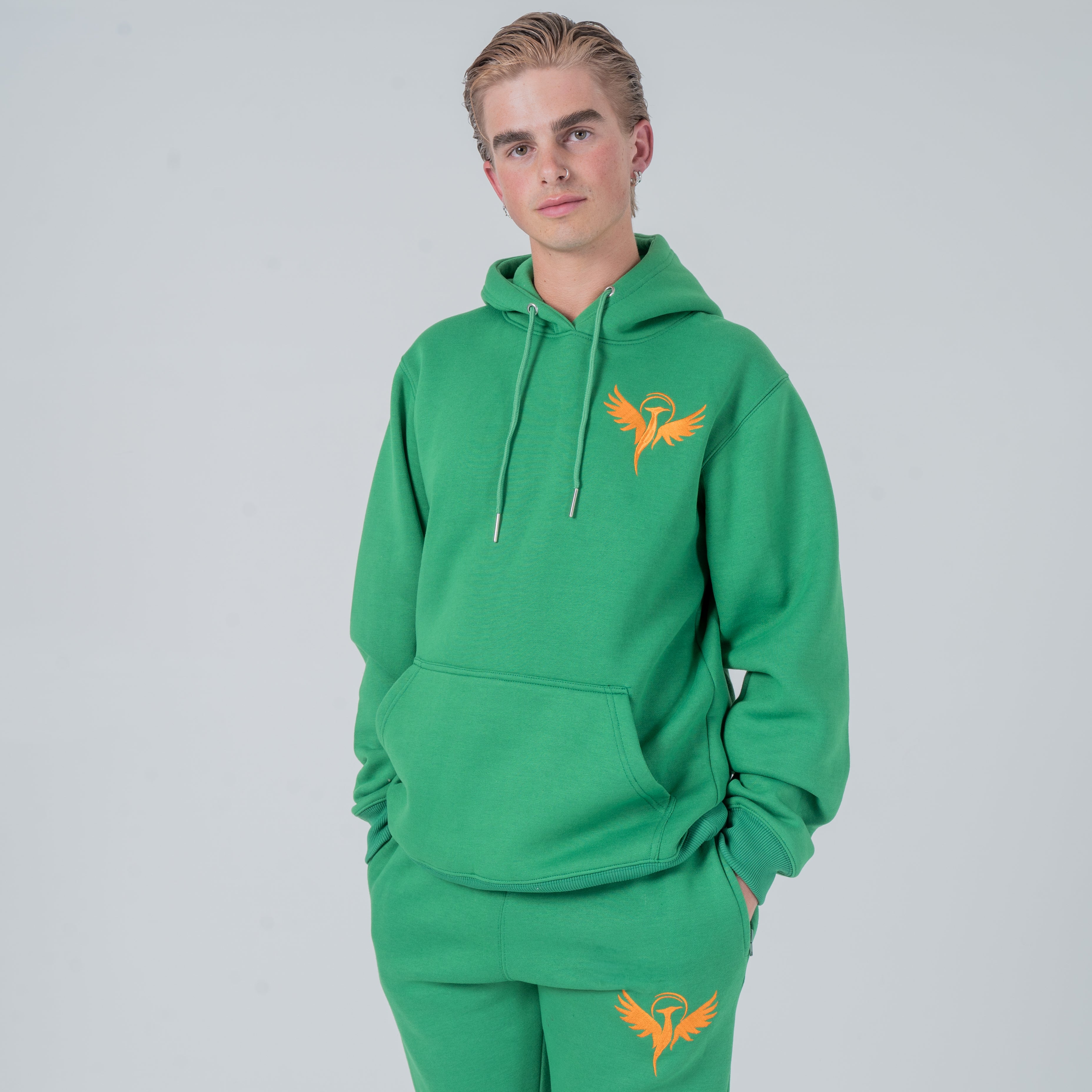 Emerald Whispers Hoodie