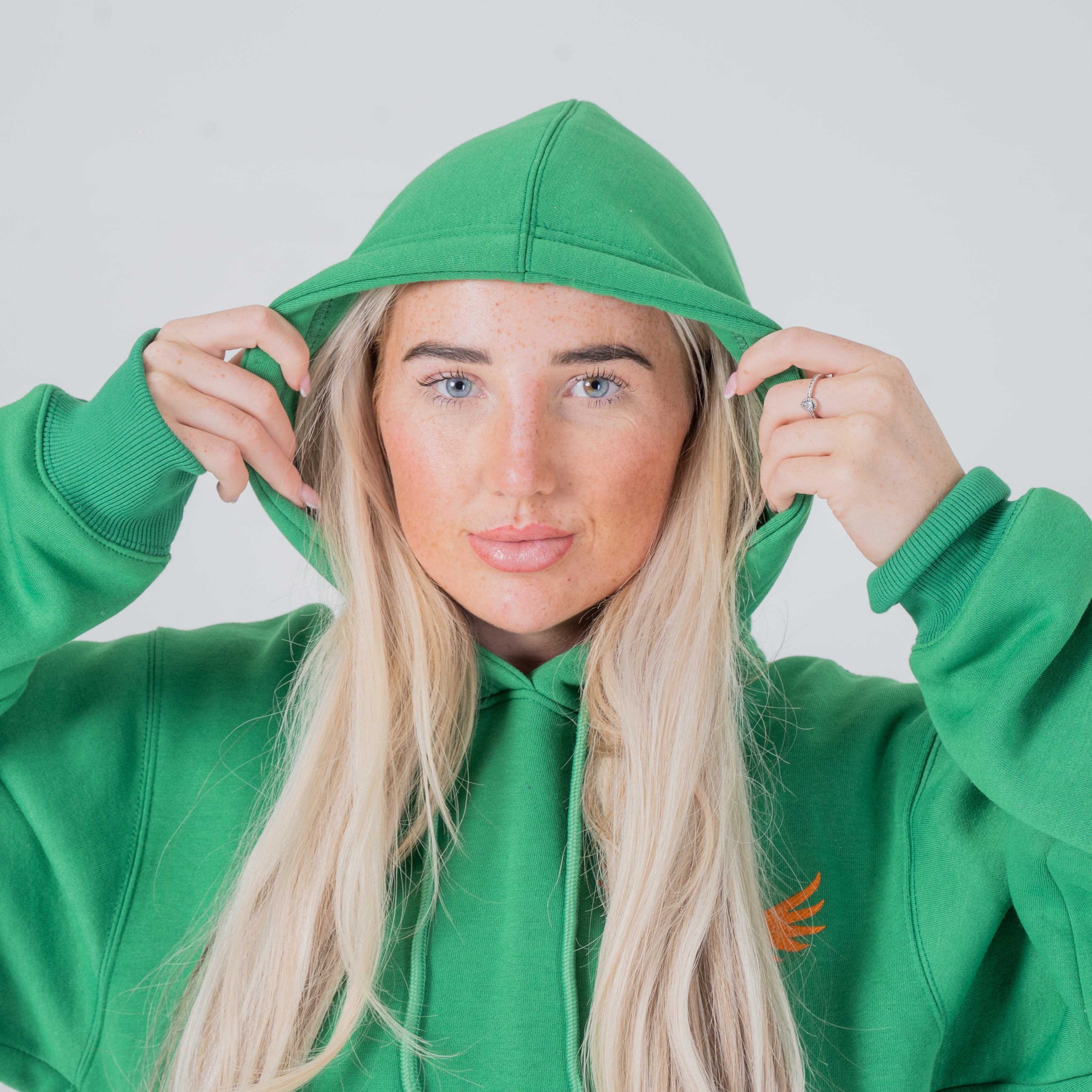 Emerald Whispers Hoodie