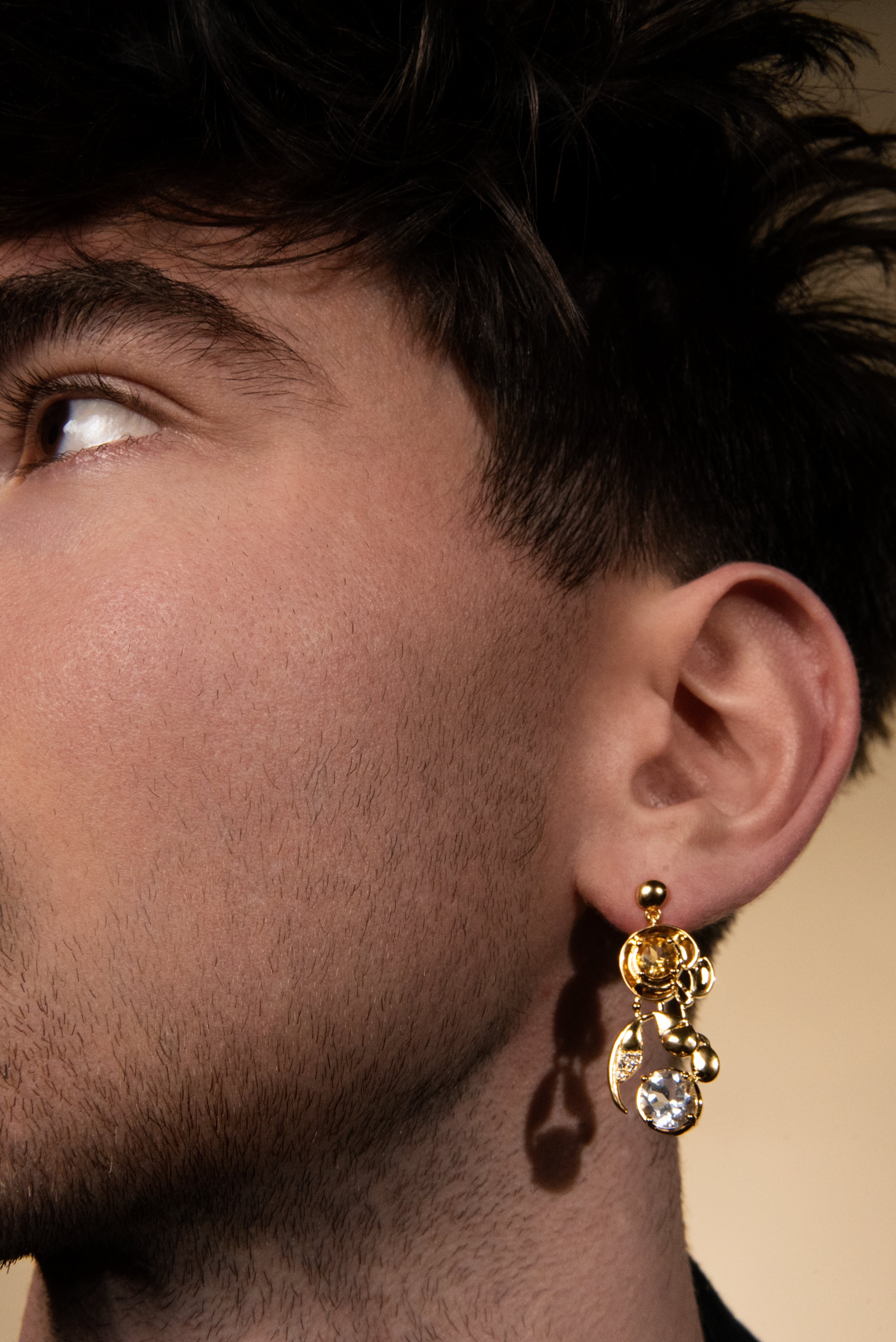 Zohara Solara Gold Drop Earrings