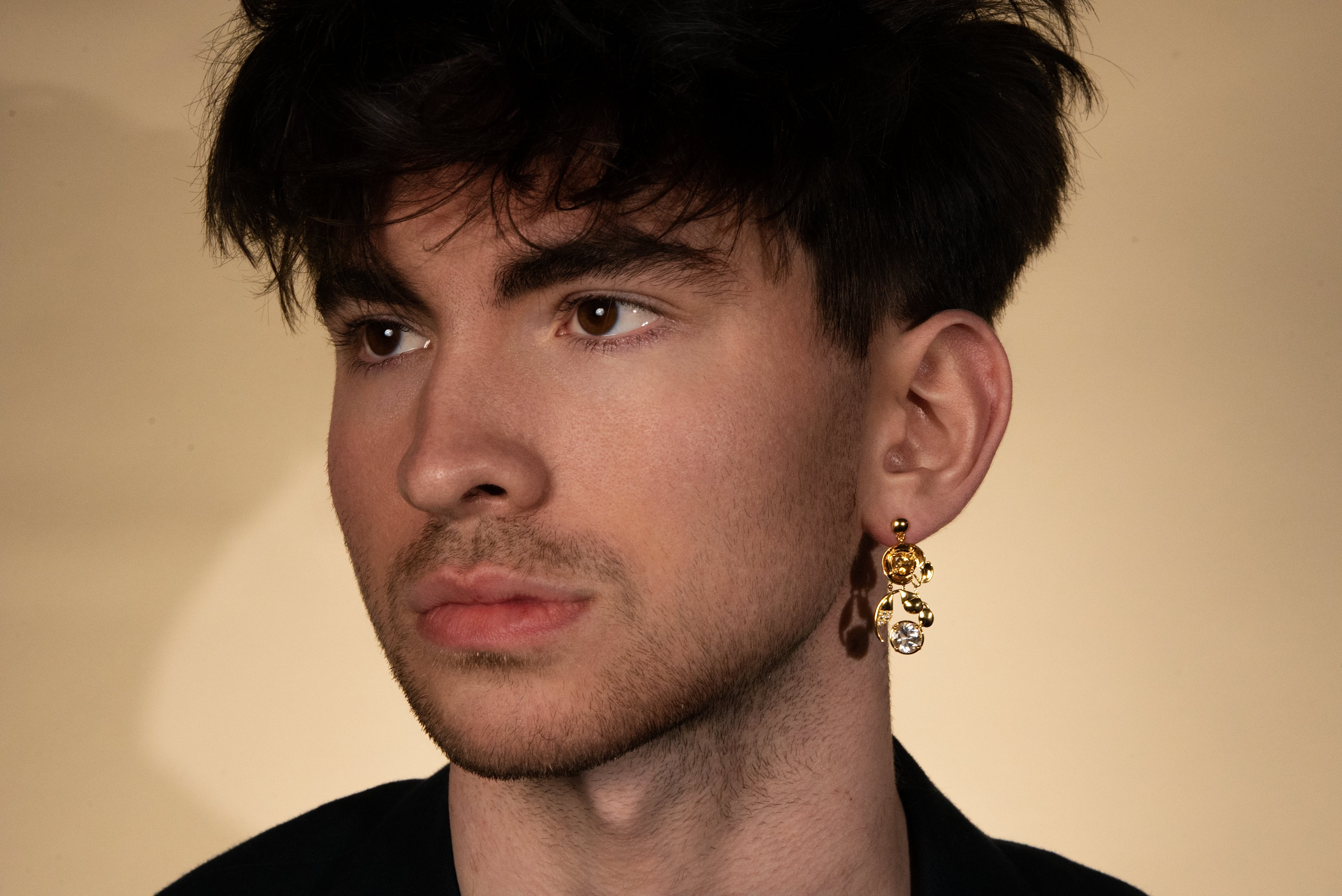 Zohara Solara Gold Drop Earrings
