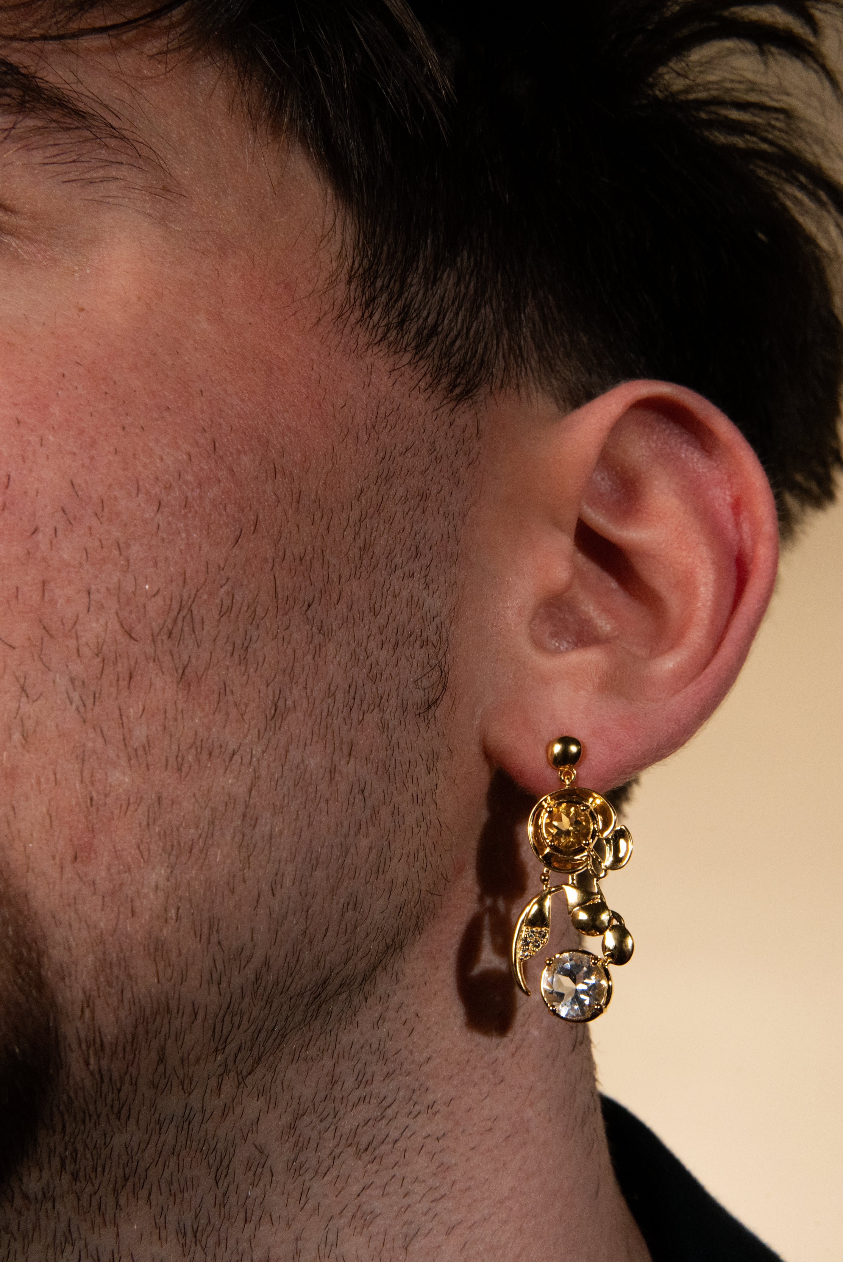 Zohara Solara Gold Drop Earrings