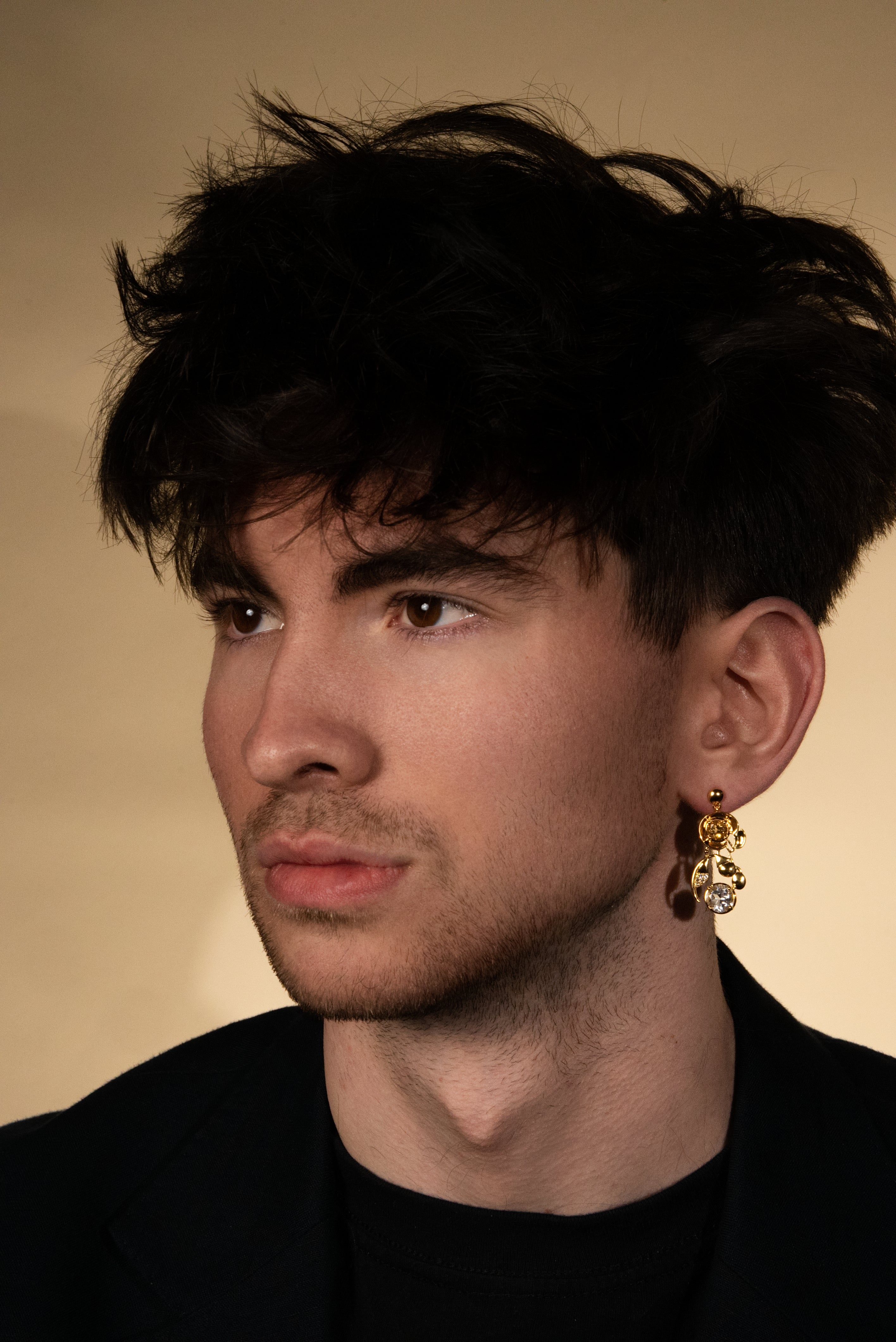 Zohara Solara Gold Drop Earrings