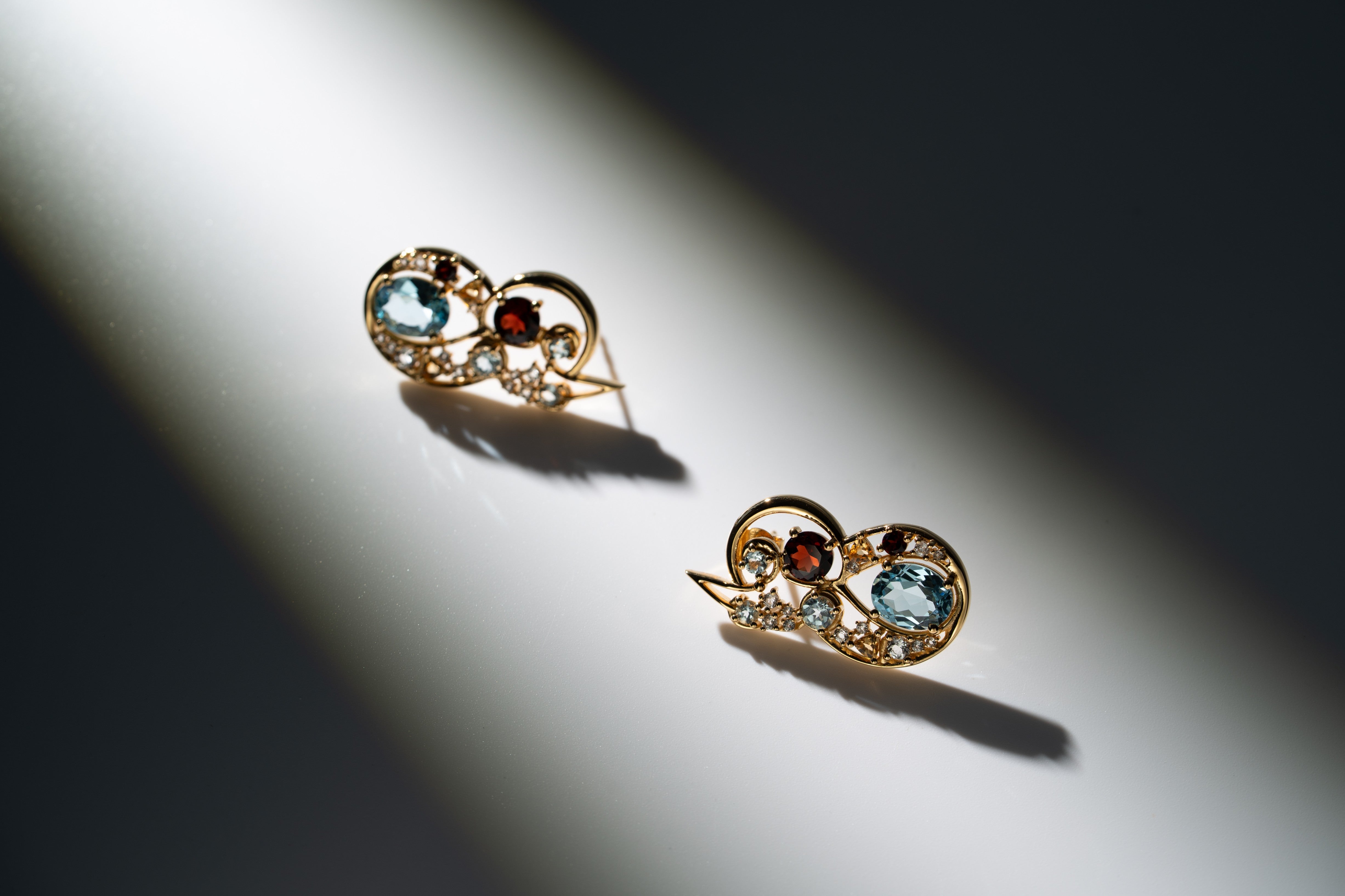 Astriell Gold Statement Earrings