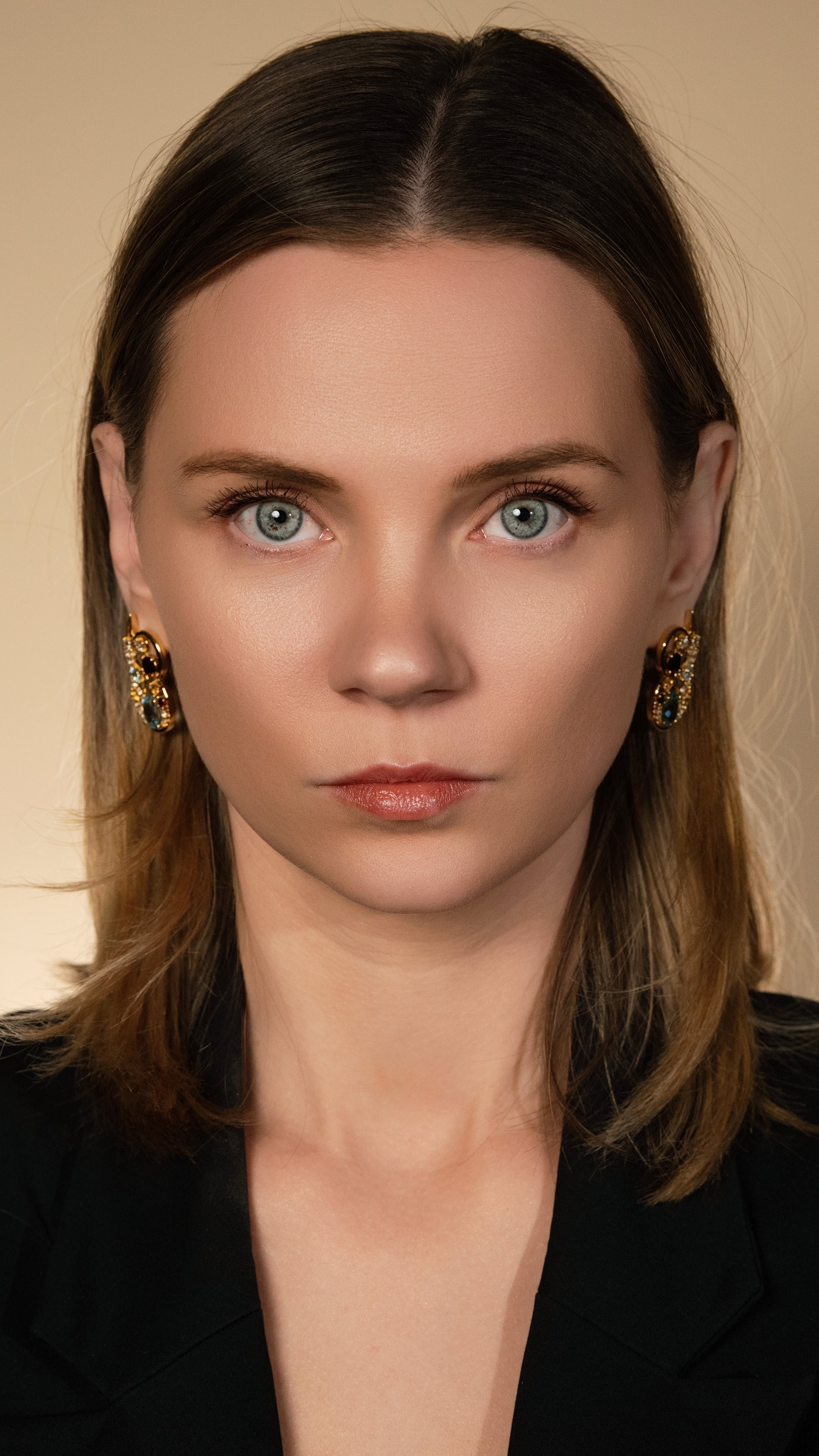 Astriell Gold Statement Earrings